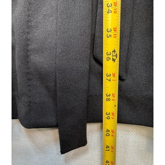 Addison Evenings Womens Wrap Dress V-Neckline Size 14 Black & Silver - Picture 5 of 8